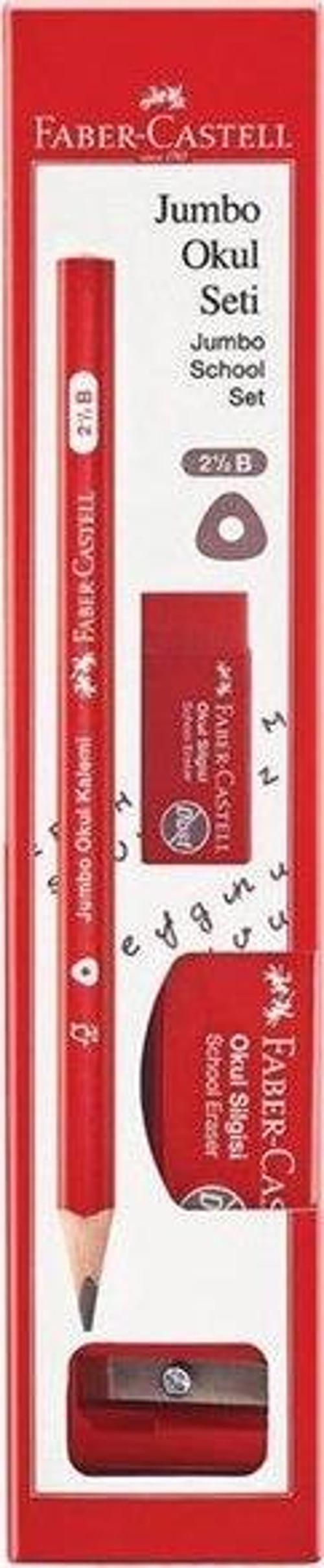 Faber-Castell Jumbo Okul Kalemi Seti