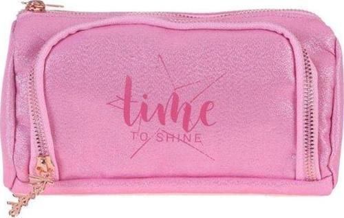 Sparkle Plump Pembe Kalem Çantası K2307