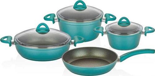 Mentol Mercek 7 Parça Granit Set
