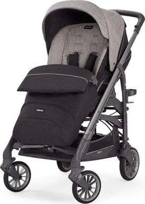 Trilogy Tek El Tek Hamle ile Katlanıp Açılan Çift Yön Bebek Arabası - Maui Grey
