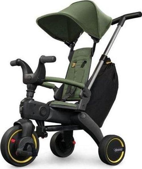 Liki Trike Tek Parça Katlanır 3 Tekerlekli Bebek Bisikleti S3 - Desert Green