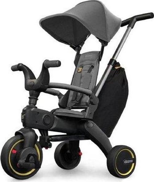 Liki Trike Tek Parça Katlanır 3 Tekerlekli Bebek Bisikleti S3 - Hound Grey