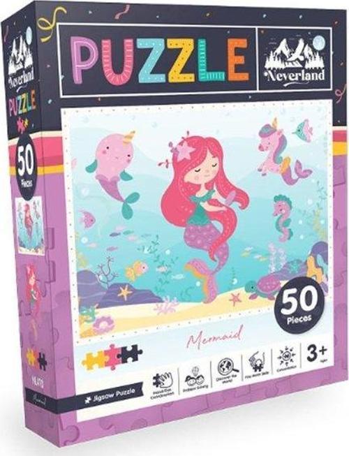 Deniz Kızı 50 Parça Puzzle NL410