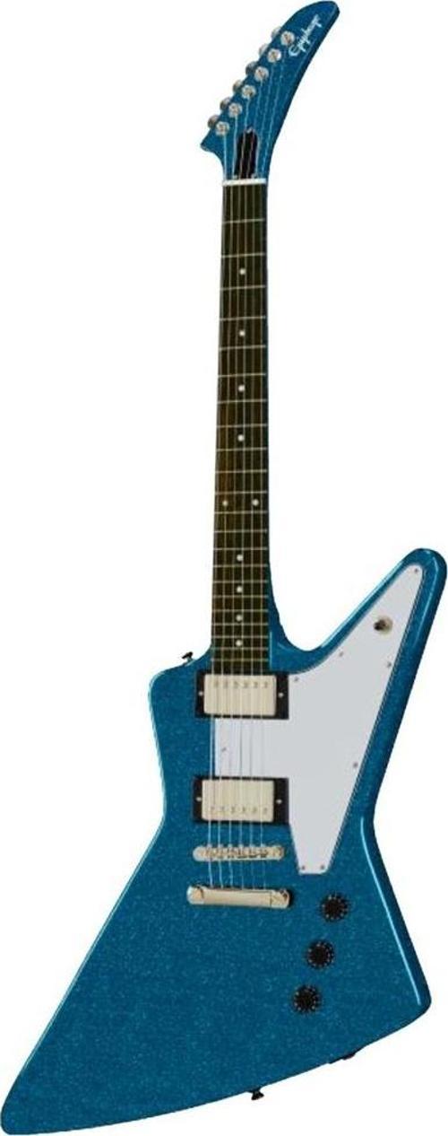 Exclusive Explorer Elektro Gitar (Brunswick Blue Sparkle)