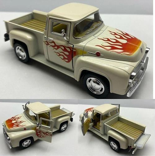 Diecast,Metal Model Oyuncak Araba Ford F-100 Pick Up Çek Bırak Lisanslı 1:36 Ölçek Araba