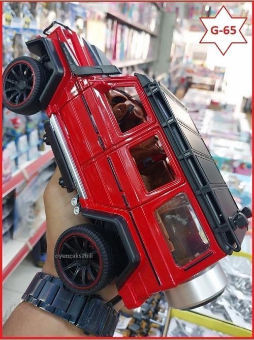 G 65 Jip Dıecast Metal 1.24 Model Araç Mercedes G63 Oyuncak Kapıları Açılan Araba