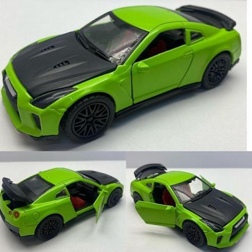Metal Oyuncak Araba Nissan Gtr Model Araç Çekbırak 13 Cm