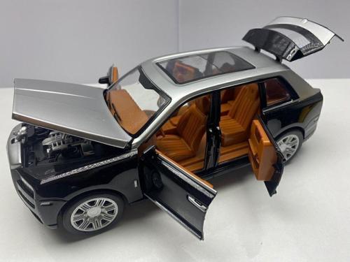 Rolls Royce Metal Model Araba Metal Oyuncak Araba 1.24 Koleksiyon Araba Kapılar Açılır Sesli Işıklı