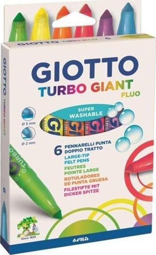 Turbo Brus Neon Keçeli 10 lu Fosforlu Renkler 433000