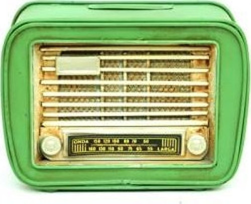 Dekoratif Vintage Radyo