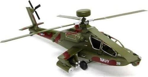 El Yapımı Metal Helikopter Maketi