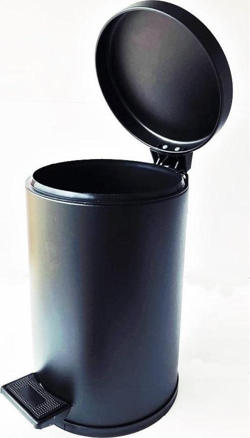 LİDER 5LT PEDALLI ÇÖP KOVASI-SİYAH