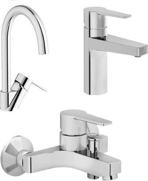 Nora S Banyo + Lavabo + Eviye Bataryası SET
