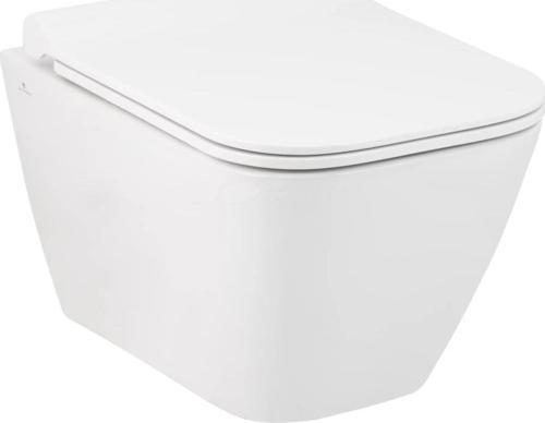 Seramiksan Saturn Rim-Out (Kanalsız) Asma Klozet + Yavaş Kapanır Kapak Set