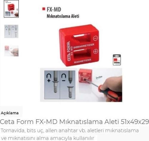 Fx-Md Mıknatıslama Aleti 51X49X29