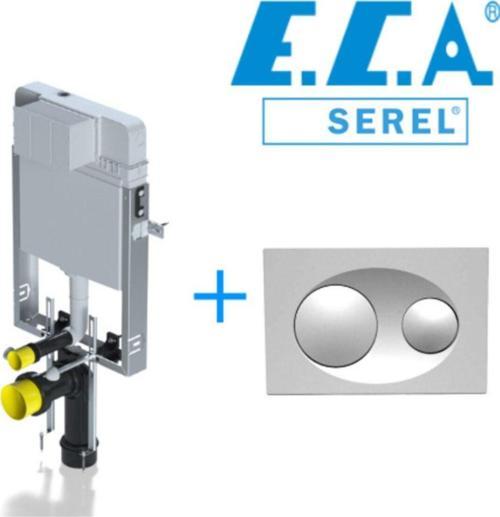 Serel Smooth Asma Klozet Gömme Rezervuar Ve Panel