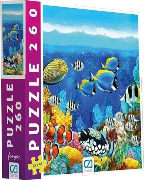 Balıklar Puzzle 260 Parça