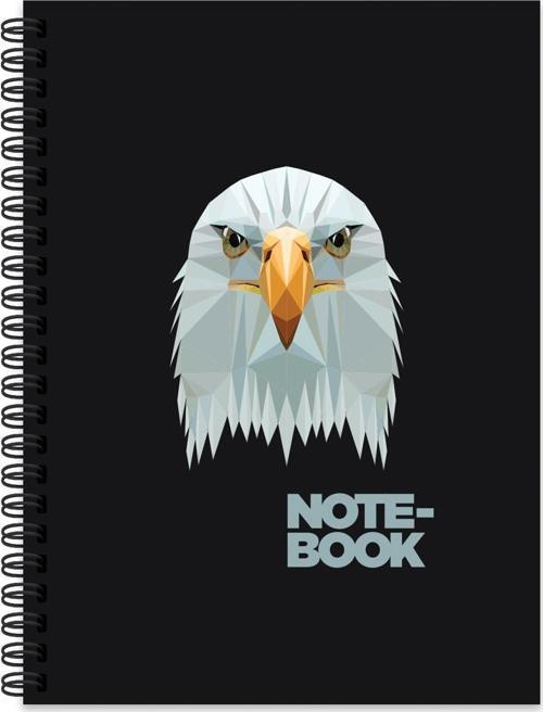 16.5x22.5 Çizgili Defter Jungle - Kartal