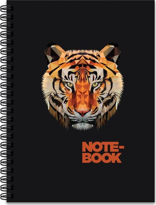 16.5x22.5 Kareli Defter Jungle - Kaplan