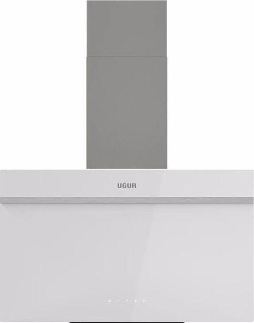 UAD 6011 BA3DHD 60 cm Beyaz Cam Duvar Tipi Ankastre Davlumbaz