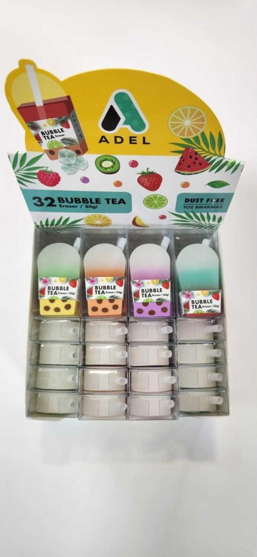 Bubble Tea Silgi Seti 4 Adet
