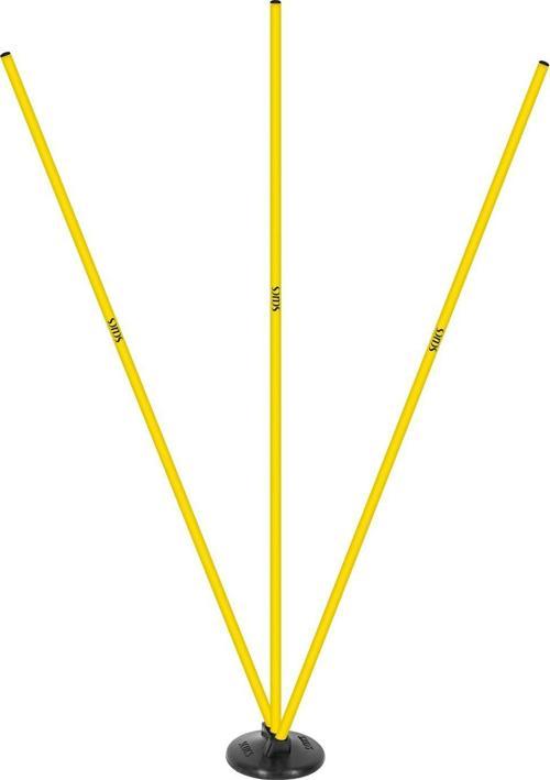 Scucs 1146 Kauçuk Takozlu 3lü Açılı Çubuk Sarı