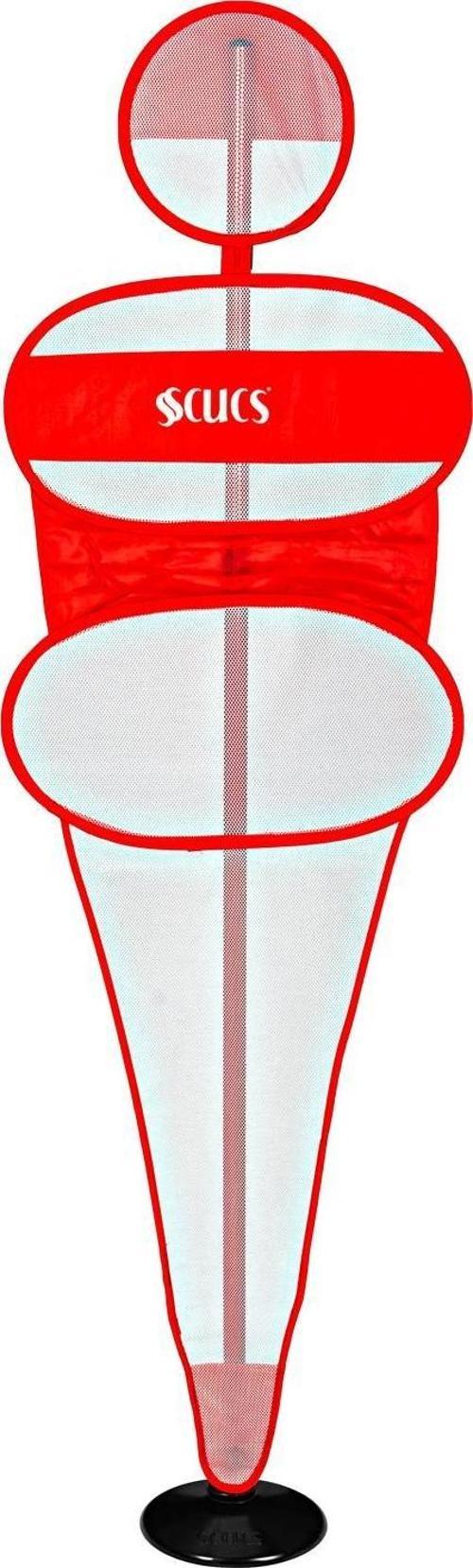 Scucs 1319 Fileli Plastik Çubuklu Baraj Adam Takozlu Kırmızı