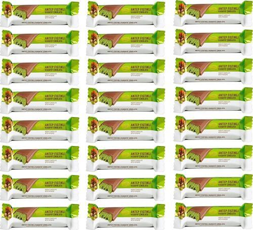 Fıstıklı Kadayıf Dolgulu Sütlü Dubai Çikolatası 30 Gr Bar x 24 Adet