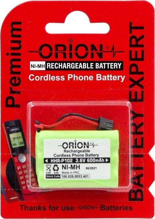 HHR-P102 3.6V 600 mAh Telsiz Telefon Pili