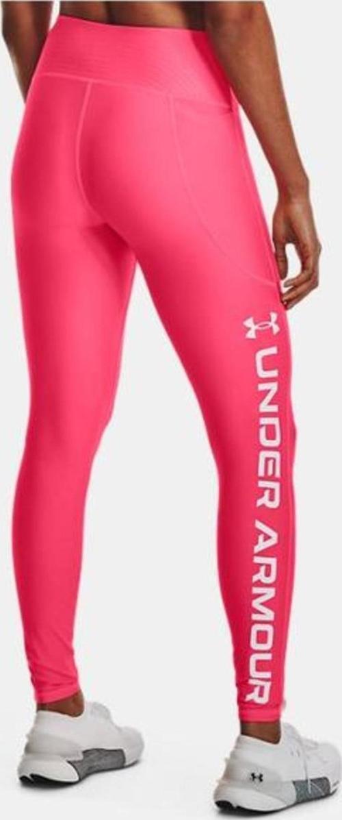 Kadın HeatGear® Tam Boy Sıkı Kesim Pembe Tayt