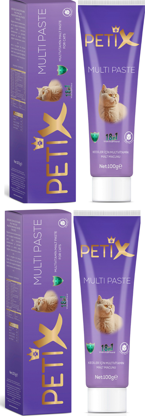 Multivitamin Kedi Macunu ve Tüy Yumağı Önleyici 100 gr 2' li