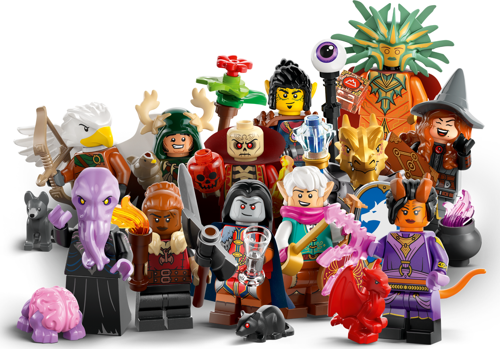 Minifigür 71047 Dungeons & Dragons® Tam Set (12 Adet Minifigür Içerir)