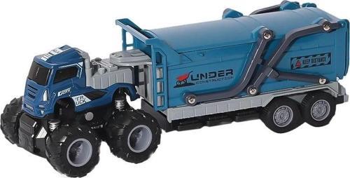 KLX600-377 Sürtmeli Die Cast 4x4 Kapalı Kasa İnşaat Tırı -Vardem