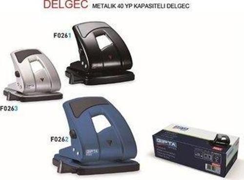F0262 40 Yaprak Kapasiteli Delgeç Makinesi Mavi