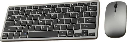 Premium 2.4G Kablosuz Bluetooth Klavye Mouse Seti Şarj Edilebilir Telefon Tablet Laptop Klavye Seti