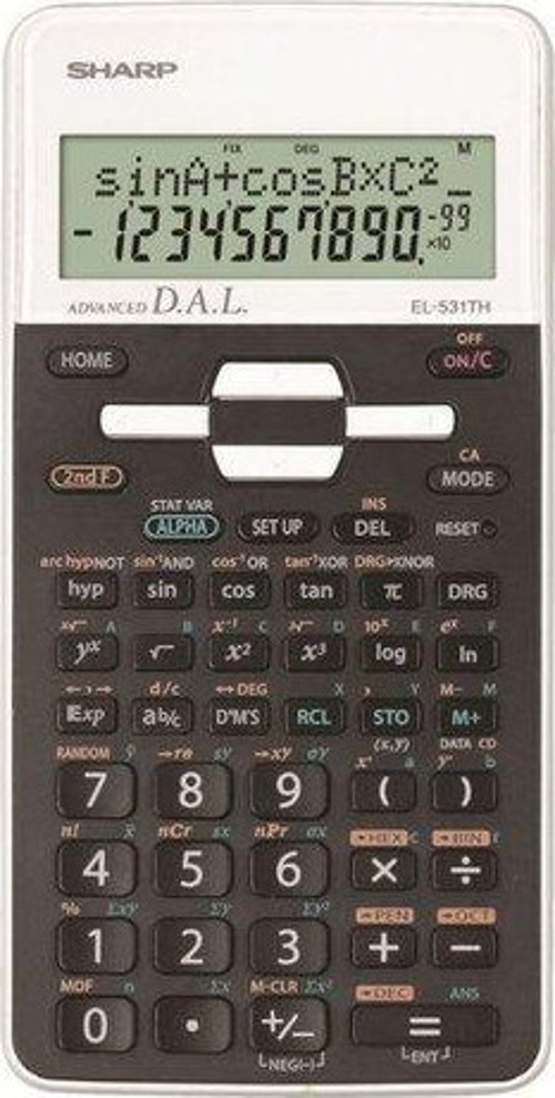 Bilimsel Hesap Makinesi Siyah Beyaz EL-531THBWH Blister