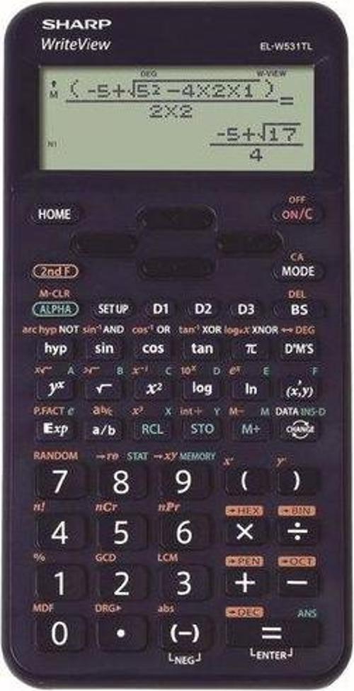 Bilimsel Hesap Makinesi Siyah EL-W531TLBBL Blister