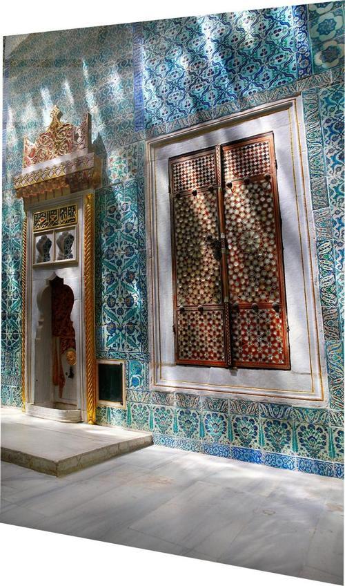 Topkapı Sarayı Harem Dairesi Cam Tablo  