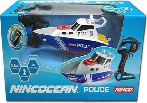 R/C Deniz Polisi Teknesi Uzaktan Kumandalı 2.4GHz NH99032