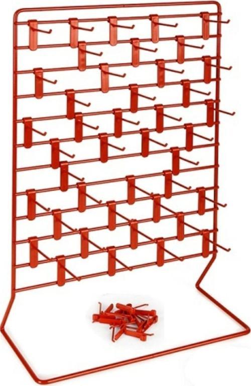 Tezgah Üstü Anahtar Standı (35X55 Cm)_Kırmızı