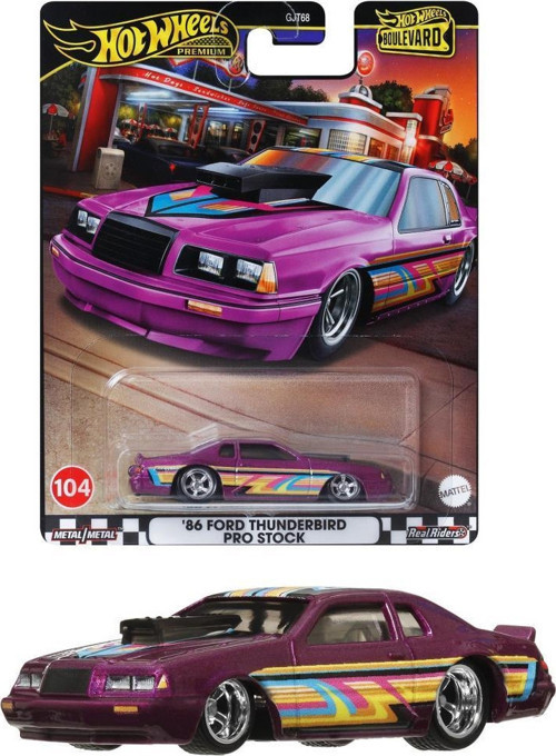 Boulevard Premium Araçlar GJT68 - HRT72 86 FORD THUNDERBIRD PRO STOCK