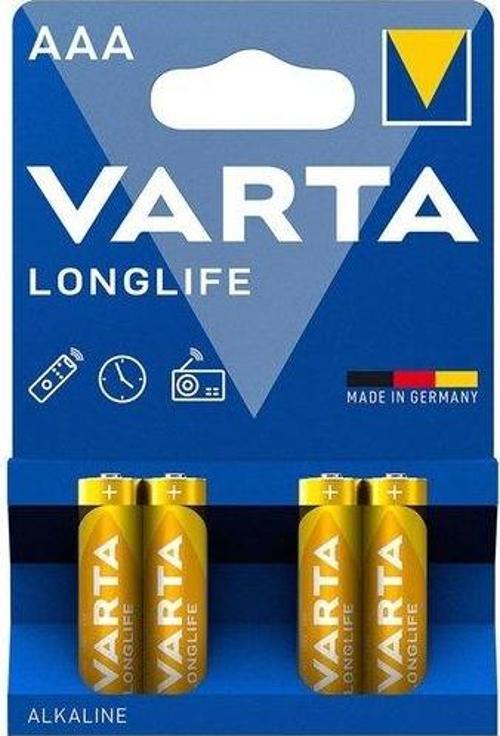 Longlife 4 lü İnce Pil AAA