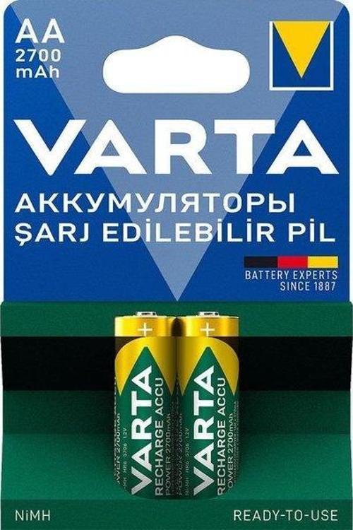 5706 2700 mAh AA Nİ-MH Şarj Edilebilir 2'li Kalem Pil