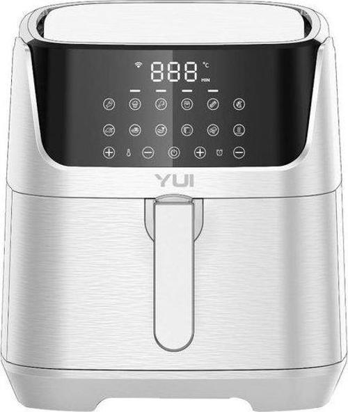 M25 Maxifry Pro 5.5 lt. Smart Dokunmatik Airfryer Sıcak Hava Fritöz Beyaz