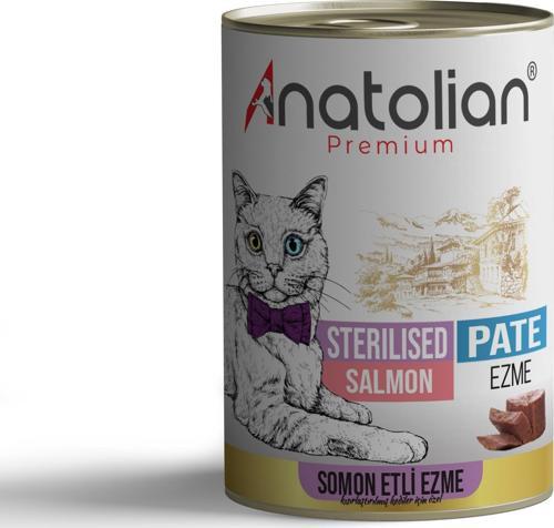 Adult Sterilised Salmon Pate Kısır Kedi Ezme Kedi Konservesi 400 gr