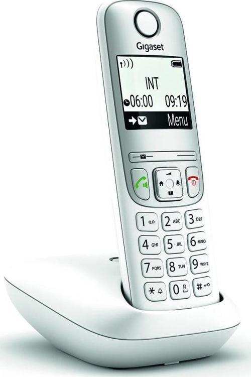 GIGASET A690, Dect Telefon, Beyaz, 14 Saat Konuşma, 180 Saat Bekleme, 100 Kişilik Rehber