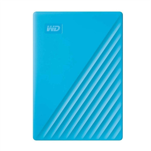 WD WDBYVG0020BBL-WESN, My Passport, 2TB, 2.5 ", USB3.2, Taşınabilir, Harici HDD, Mavi