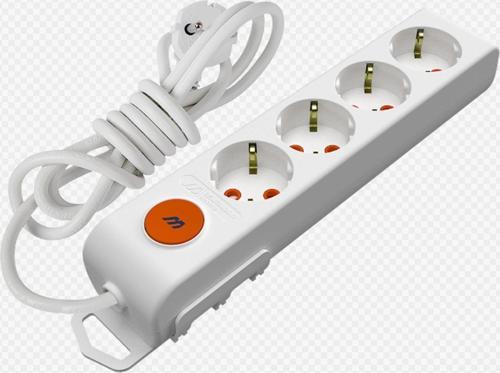 Rı-Tech 4lü 2mt AnahtarTopraklı  Grup Priz  (001 175 420002 02 00)