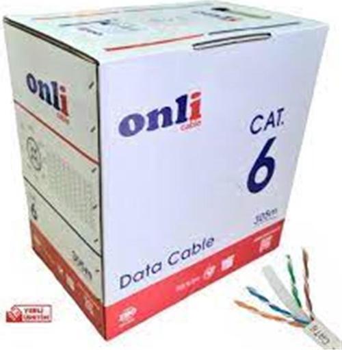 U-UTP 24 AWG CCA 100 Metre Cat6 Kablo