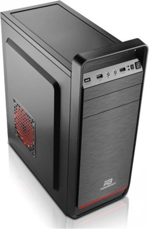 PowerBoost VK-A005S 250w ATX kulplu Shiny Piano Siyah Kasa 